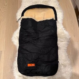 Elks & Angels Sheepskin Stroller Footmuff
